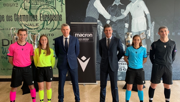 Macron è il nuovo  “Official Uefa Referee Match Kit Supplier”