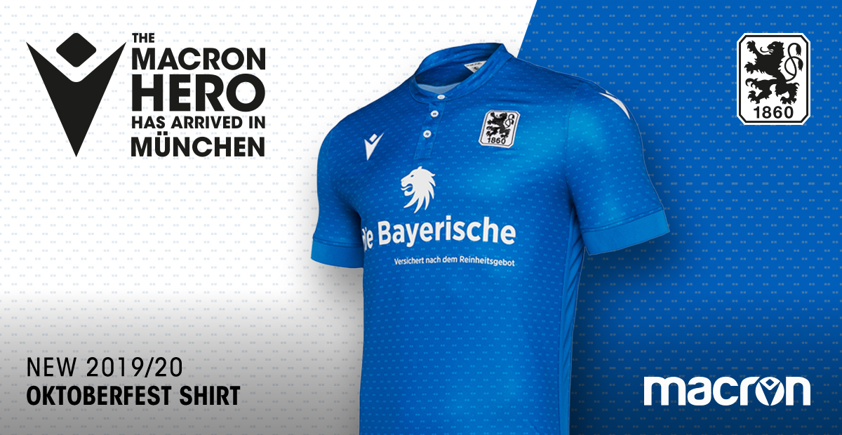 Macron e Monaco 1860 svelano la maglia speciale dedicata all'Oktoberfest